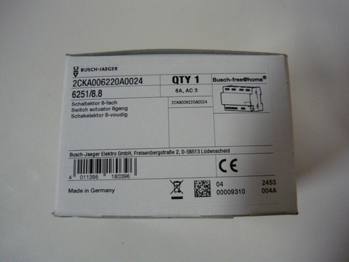 Busch jaeger 6251 - busch-jaeger, 6251/8.8