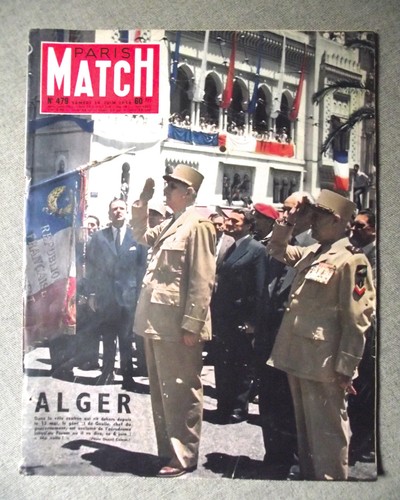 Paris match 479 06 - match, 14-06-1958