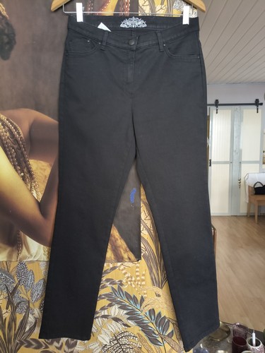 Damen jeans schwarz gerade - jeans, 36k