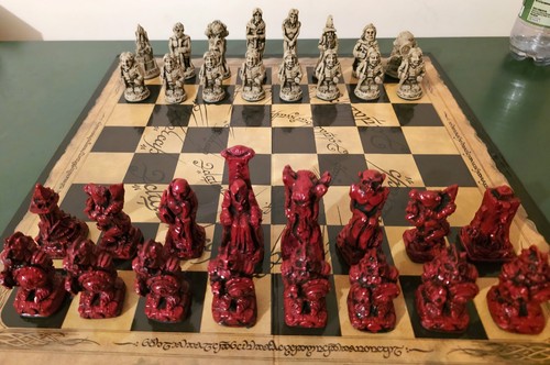 Herr der ringe schachspiel - ringe,