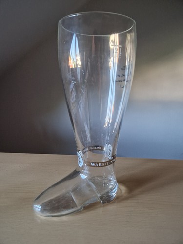 Warsteiner liter bierstiefel - 2,