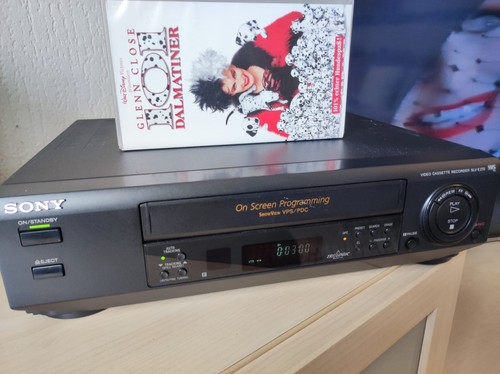 Vhs videorekorder sony - vhs,