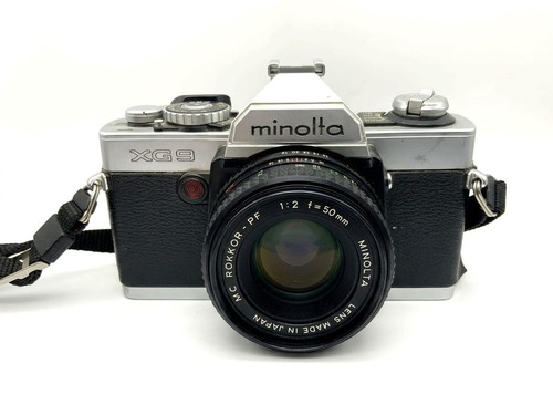 Minolta 50mm - 9, +