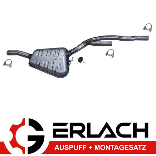 Mittelschalldämpfer für audi - für,