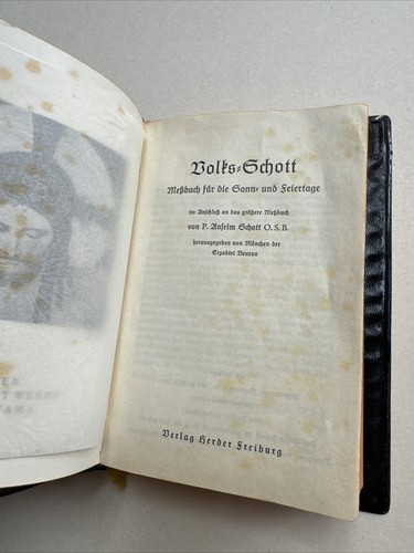 Altes gebetbuch gesangbuch - altes,