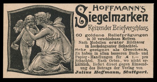 Alte reklame werbung 1898 - ,