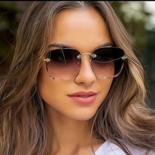 3er set randlose - set, sonnenbrille