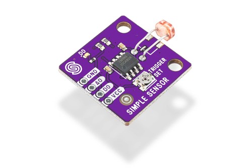 Soldered simple light - light, sensor