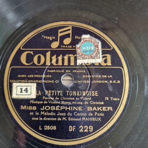 Schellackplatte josephine - schellackplatte:,