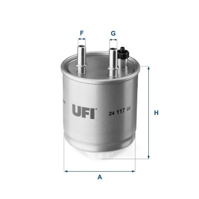 Ufi kraftstofffilter 117 00 - ufi,