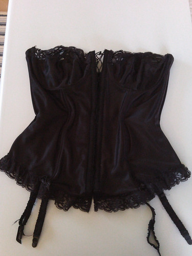 Gossard boned basque - basque, bodice