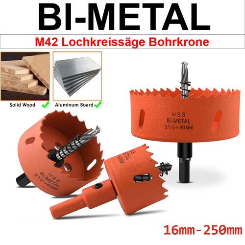 Hss metall lochsäge ø - bi-metall,