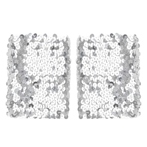 Damen glitzer handschuhe mit - glitzer,