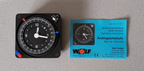Analog schaltuhr wolf - wolf, r11