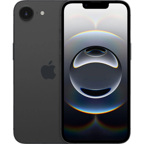 Apple iphone 16e 128 black - iphone,