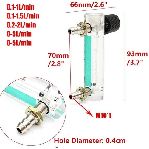 Flowmeter 35l - flowmeter, 0-35l