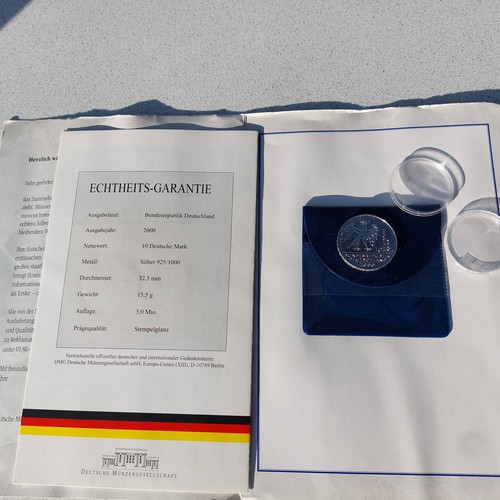 Brd silbermünze 2000 - brd, 10