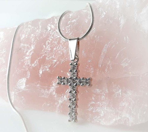 Kreuz halskette silber 925 - silber,