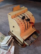 Vintage blech kassenautomat - vintage, blech-kassenautomat