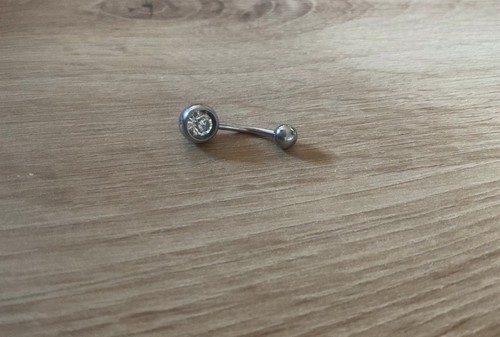 Bauchnabelpiercing silber - bauchnabelpiercing, in