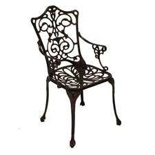Gartenstuhl metall bronze - gartenstuhl,