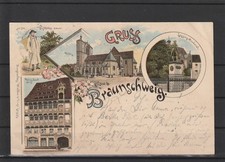 Litho gruss aus - ak,