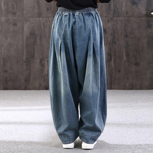 Damen denim hose verblichen - damen,