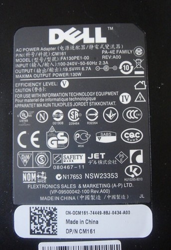 Original dell netzteil 4e - original,