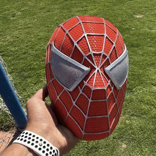 Spider man maske rot - maske, rot/schwarz