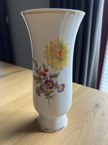 Meissen große vase blumen - vase,