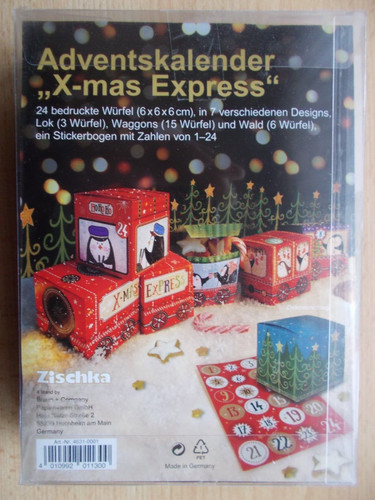 Adventskalender zum befüllen