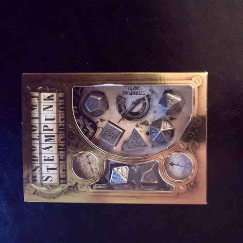 Steampunk würfel set 7 - steampunk,