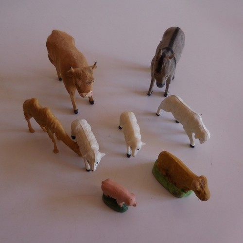 Krippenfiguren tiere esel - tiere,