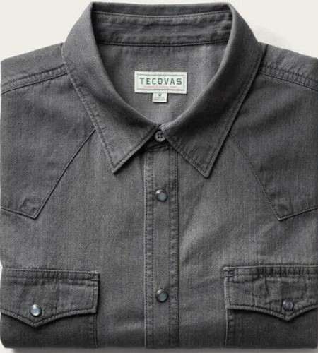 Tecovas men denim pearl snap - tecovas, men's