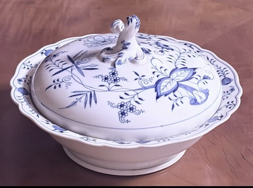 Original meissen prunk terrine - meissen, prunk-terrine