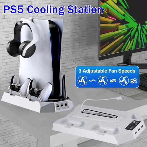 Ps5 stand cooling fan - stand, for