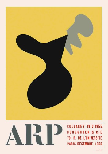 Hans arp paris 1955 - -, paris,
