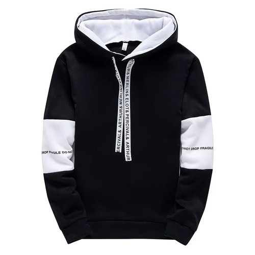 Herren hoodie buchstaben print - buchstaben,