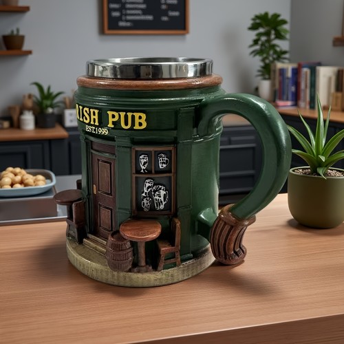 3D-Tasse mit irischem