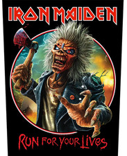 Iron maiden rückenaufnäher - iron,