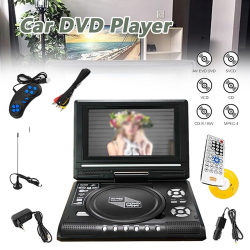 Tragbarer auto dvd player - 7,8",