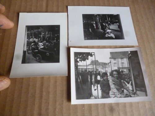 Altes foto auto festkarussell - foto,