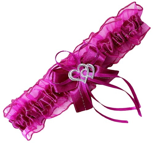 Braut strumpfband rosa - strumpfband, pink