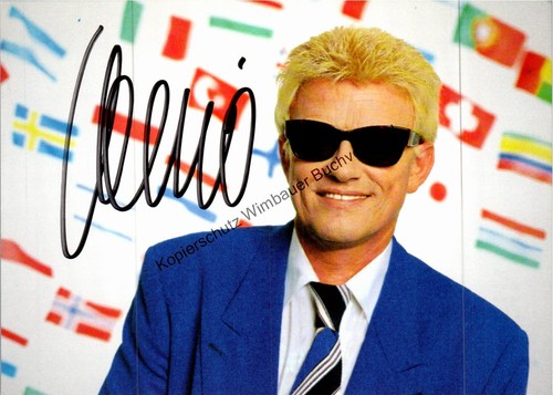 Original autogramm heino - autogramm,