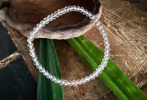Armband rosa transparent - rosa,