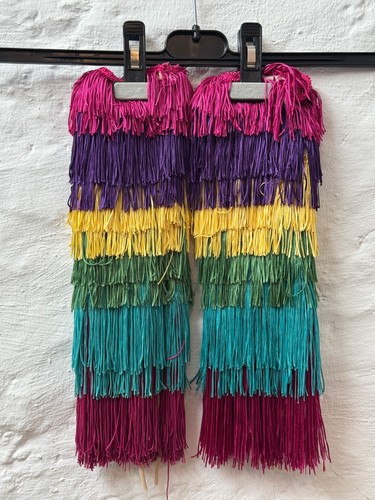 Bunte fransen arm - fransen,