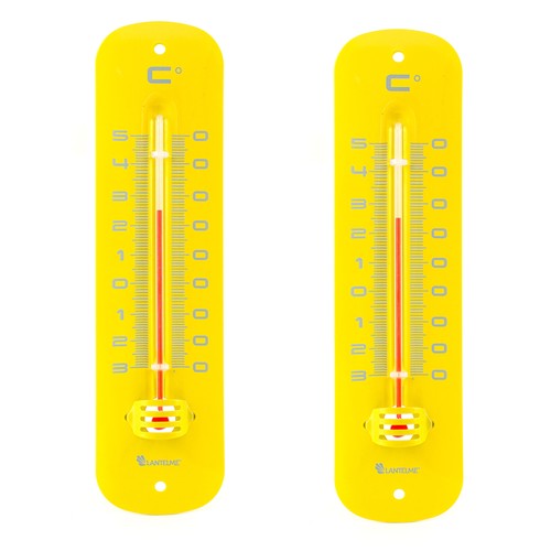 2er set metall thermometer - 2er,