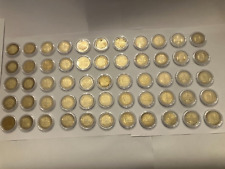55 x 2 EURO Gedenkmünze Deutschland von 2007 bis 2017 in Münzkapseln