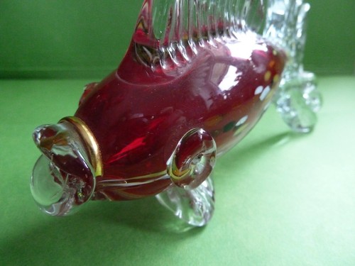 Glasfigur fisch glasdeko - glasfigur,