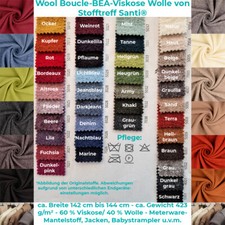 Wool boucle bea - wool, boucle-bea-viskose